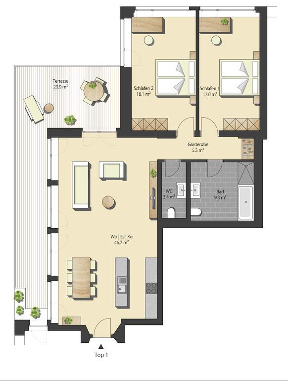 Chalet Zamang Schruns Exterior foto