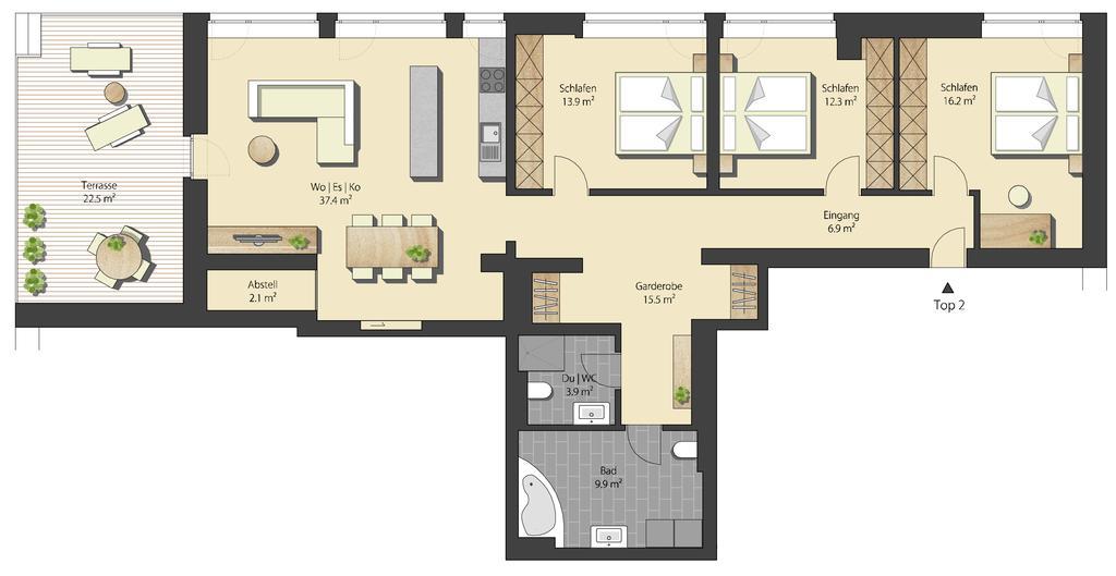 Chalet Zamang Schruns Exterior foto