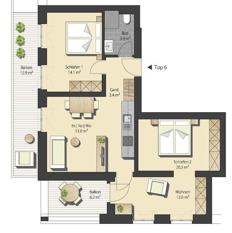 Chalet Zamang Schruns Exterior foto